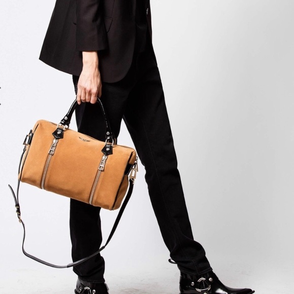 Zadig & Voltaire Sunny Medium Suede Bag - Picture 4 of 4